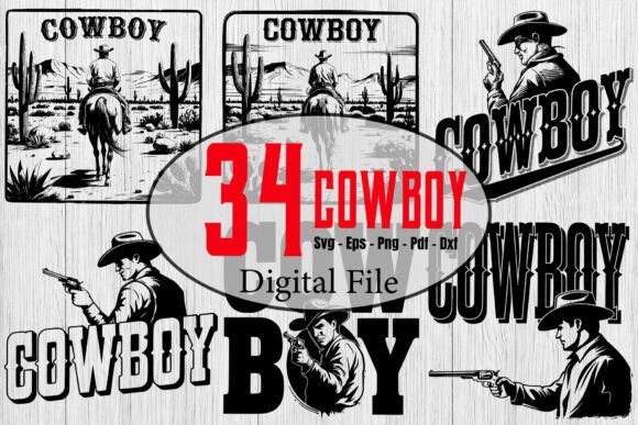 American Flag Cowboy T-shirt SVG Bundle Review
