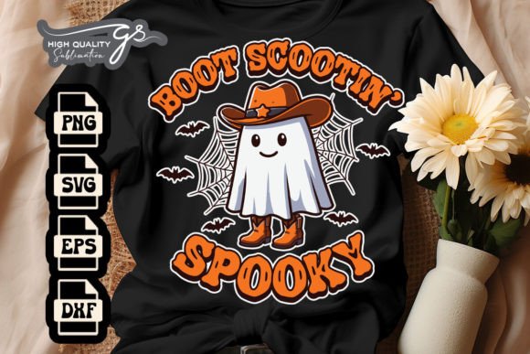 Boot Scootin Spooky Cowboy Ghost SVG Review
