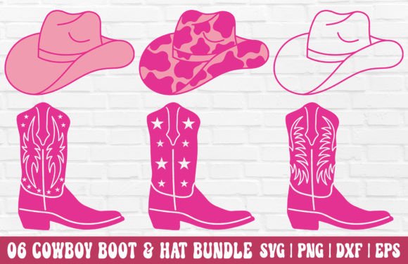 Cowboy Boot Hat SVG Bundle Review