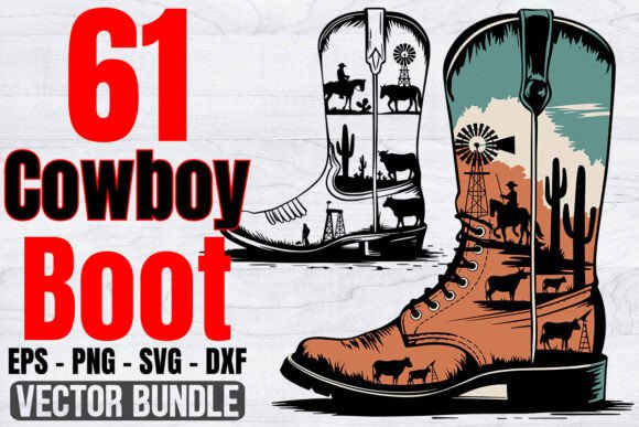 Cowboy Boot SVG Bundle Review