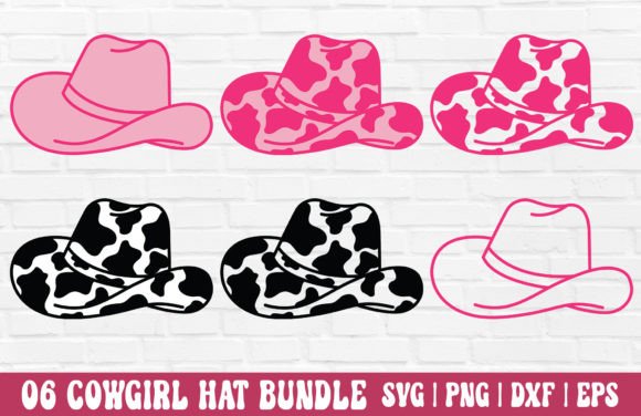 Cowboy Cowgirl Hat SVG PNG Bundle Review