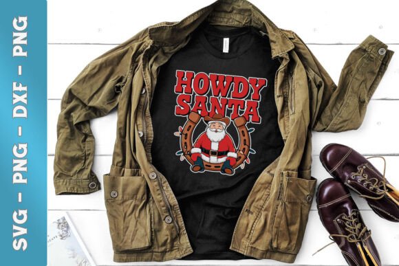 Howdy Santa Cowboy Xmas SVG Review
