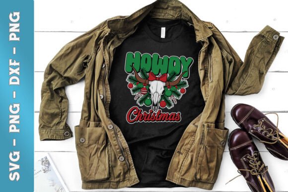 Retro Howdy Xmas Western Cow SVG Review